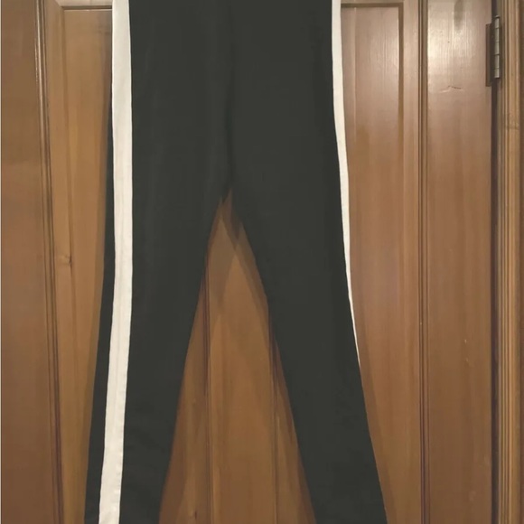 Divided H&M Leggings White Stripe  Size S - Picture 1 of 3